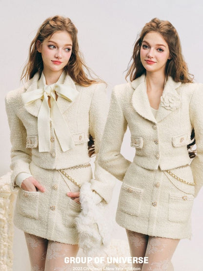 Wool short suit【s0000004614】