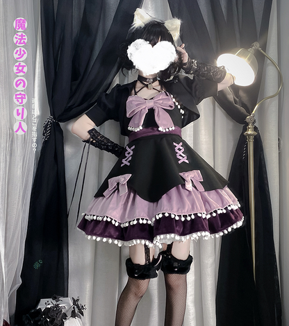 With PUJI - Confession Function - Wool Kawaii Lolita JSK Dress Suit