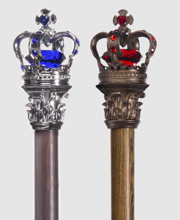 Youpairui - Lolita Cane And Crown Accessory