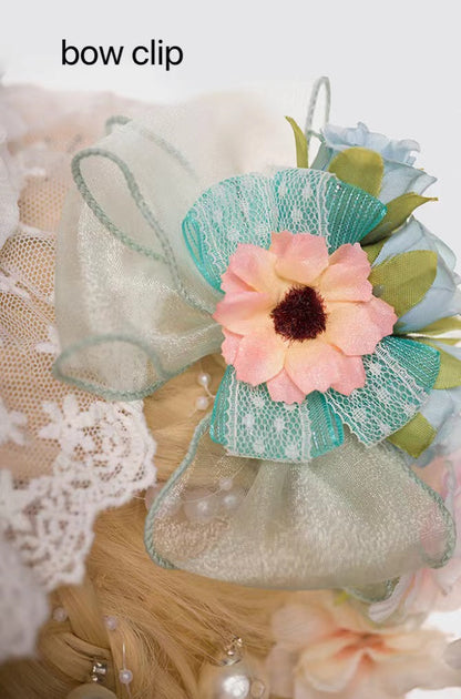 Youpairui - Sylph - Classic Lolita Tea Party Green Jumper Dress