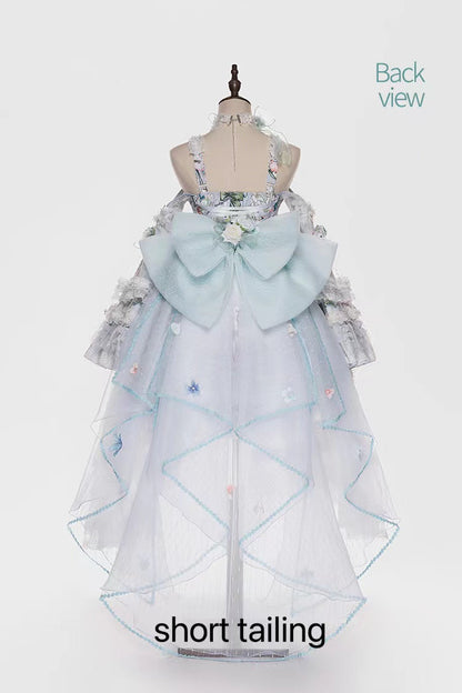 Youpairui - Sylph - Classic Lolita Tea Party Green Jumper Dress