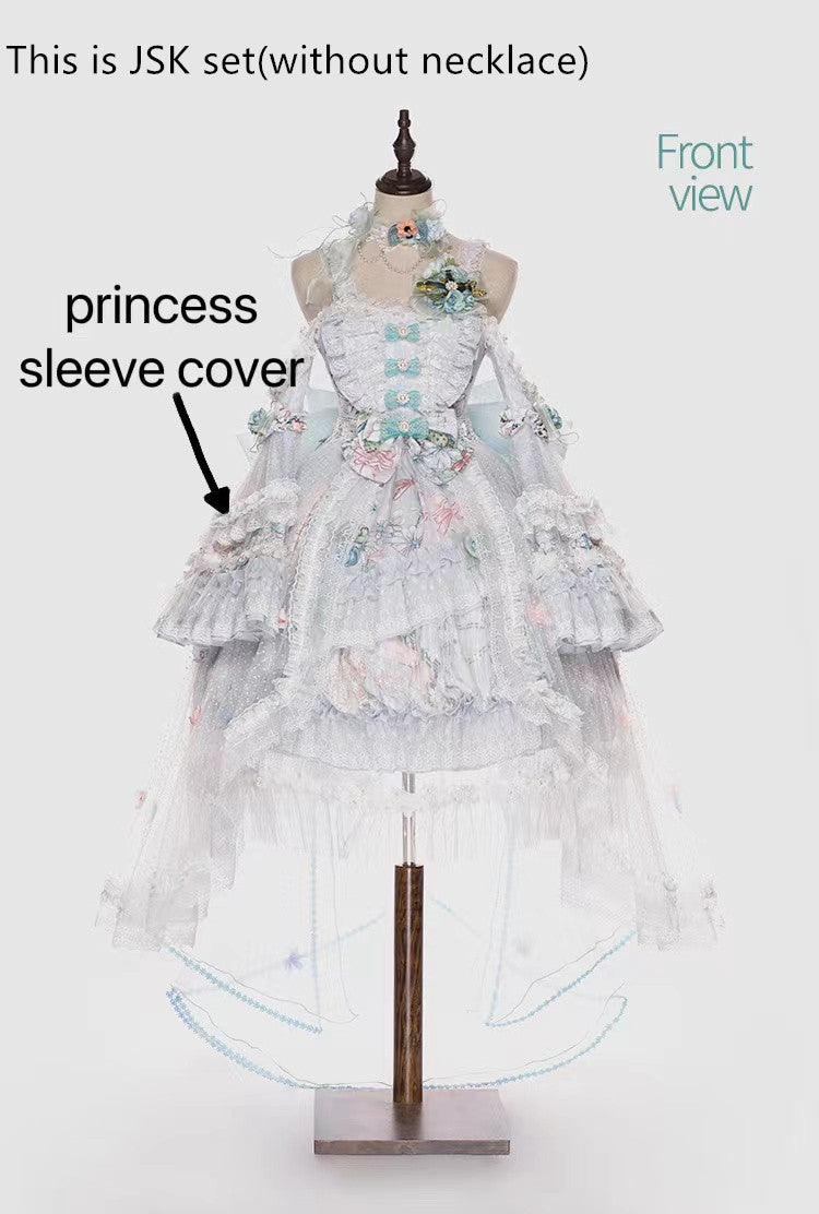 Youpairui - Sylph - Classic Lolita Tea Party Green Jumper Dress