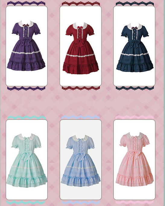 Strawberry Witch - Ice Cream Puffs - Sweet Lolita OP