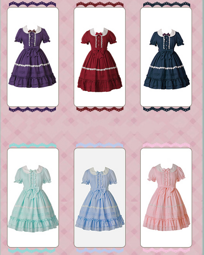 Strawberry Witch - Ice Cream Puffs - Sweet Lolita OP