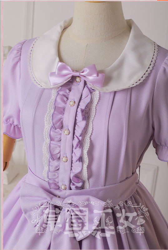 Strawberry Witch - Ice Cream Puffs - Sweet Lolita OP