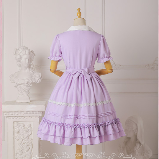 Strawberry Witch - Ice Cream Puffs - Sweet Lolita OP