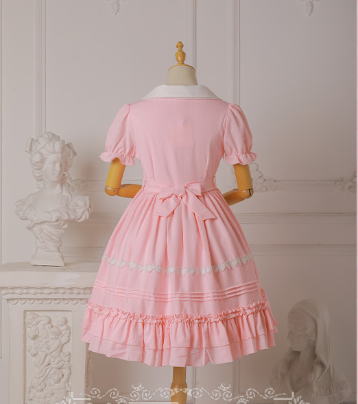 Strawberry Witch - Ice Cream Puffs - Sweet Lolita OP