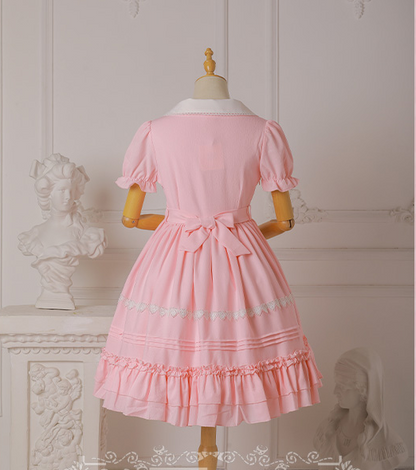 Strawberry Witch - Ice Cream Puffs - Sweet Lolita OP