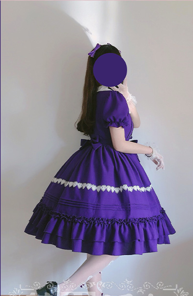 Strawberry Witch - Ice Cream Puffs - Sweet Lolita OP