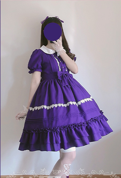 Strawberry Witch - Ice Cream Puffs - Sweet Lolita OP