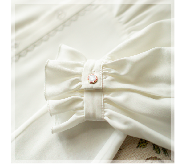 Forest Wardrobe - South of the Forest - Vintage Lolita Halter JSK Dress, French Style Blouse