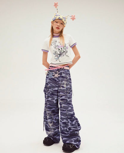 Elf Print Totem Jeans【s0000008216】