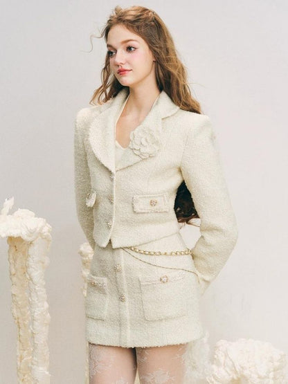 Wool short suit【s0000004614】