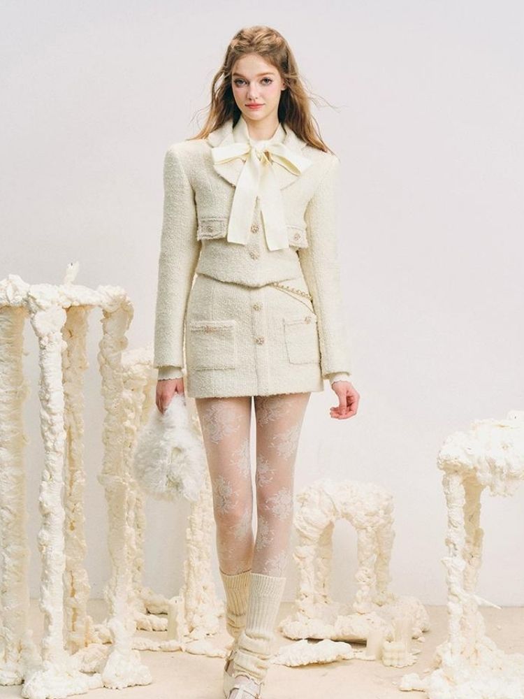 Wool short suit【s0000004614】