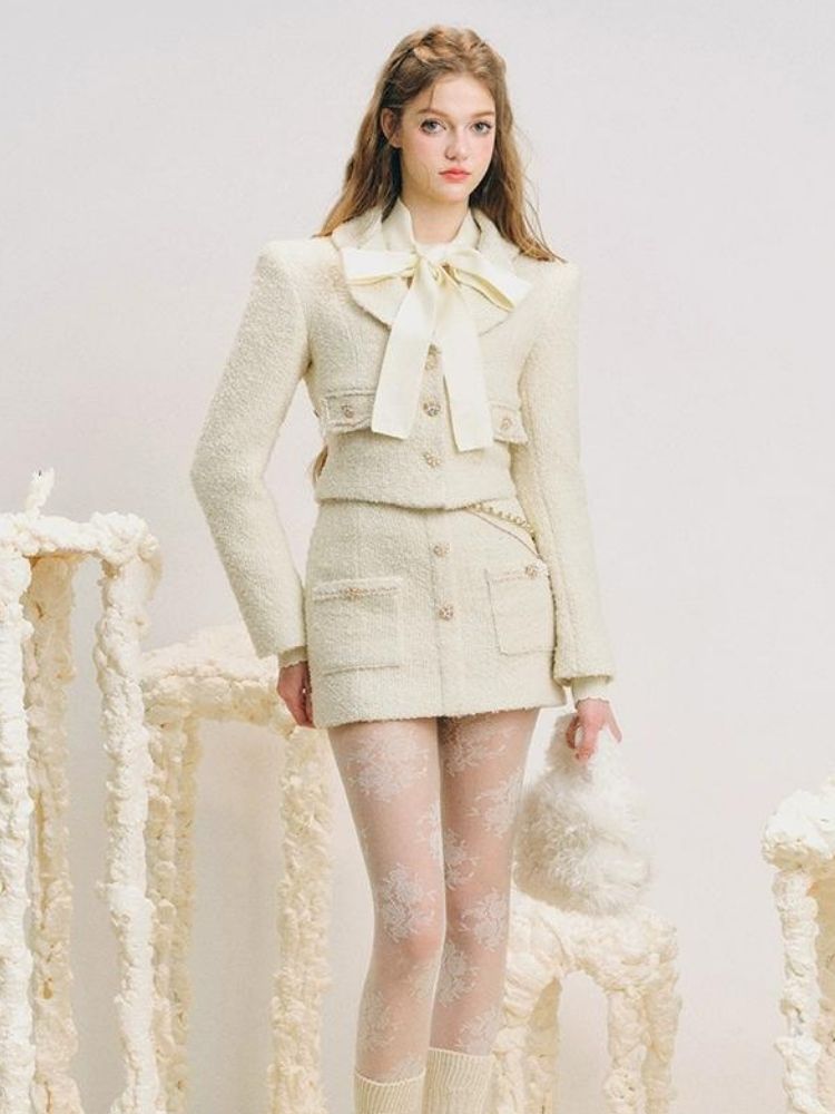 Wool short suit【s0000004614】