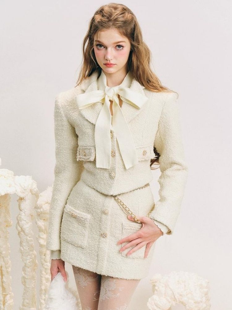 Wool short suit【s0000004614】