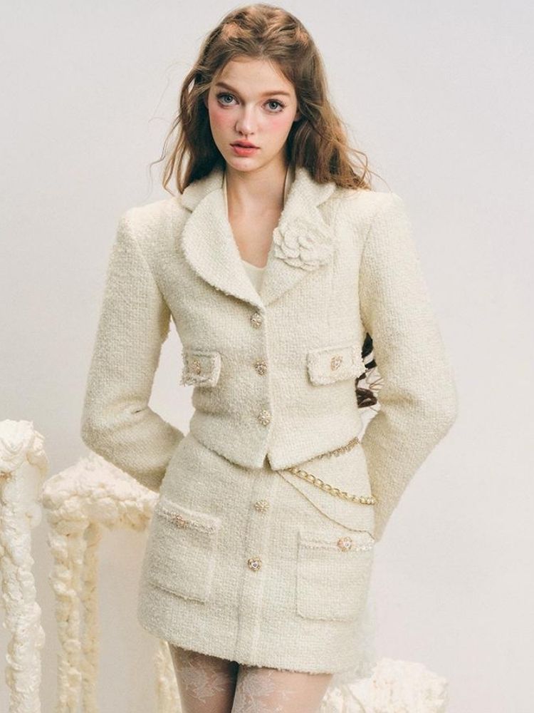 Wool short suit【s0000004614】