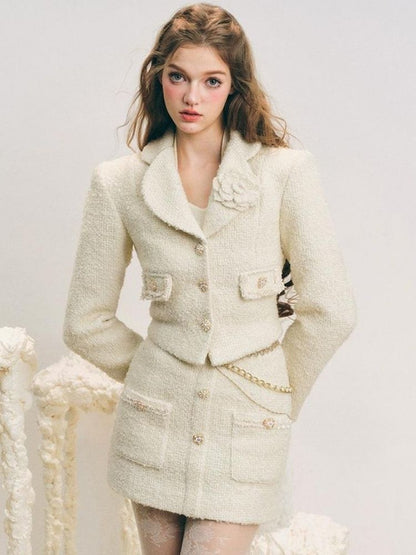 Wool short suit【s0000004614】