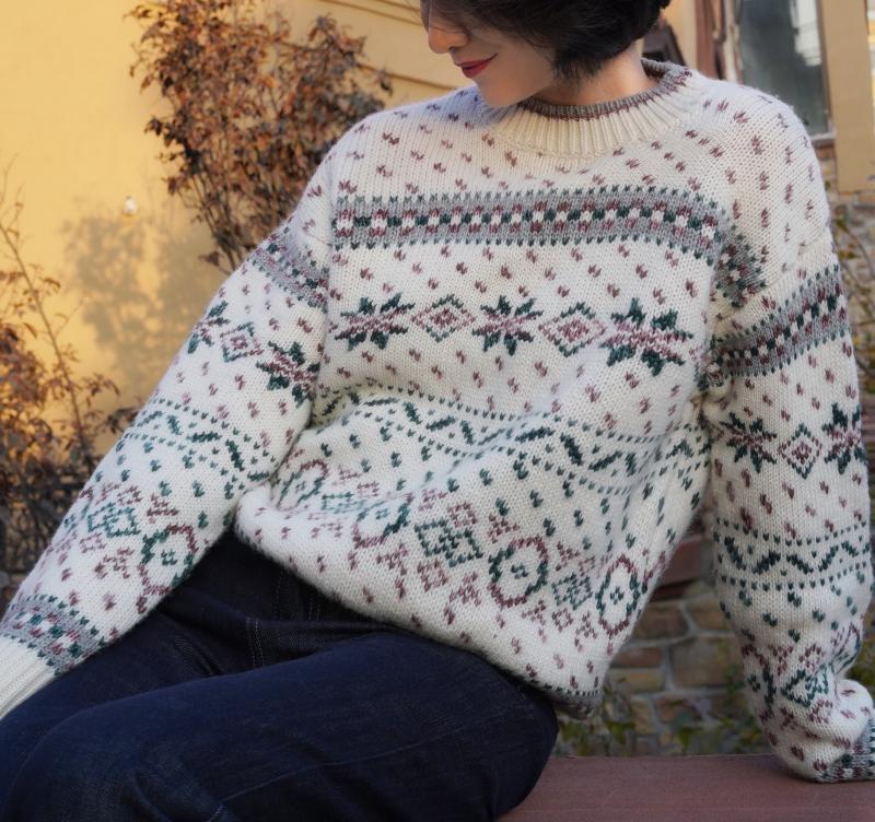 nordic wool sweater