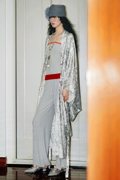 Luxury Silk Kimono Cardigan