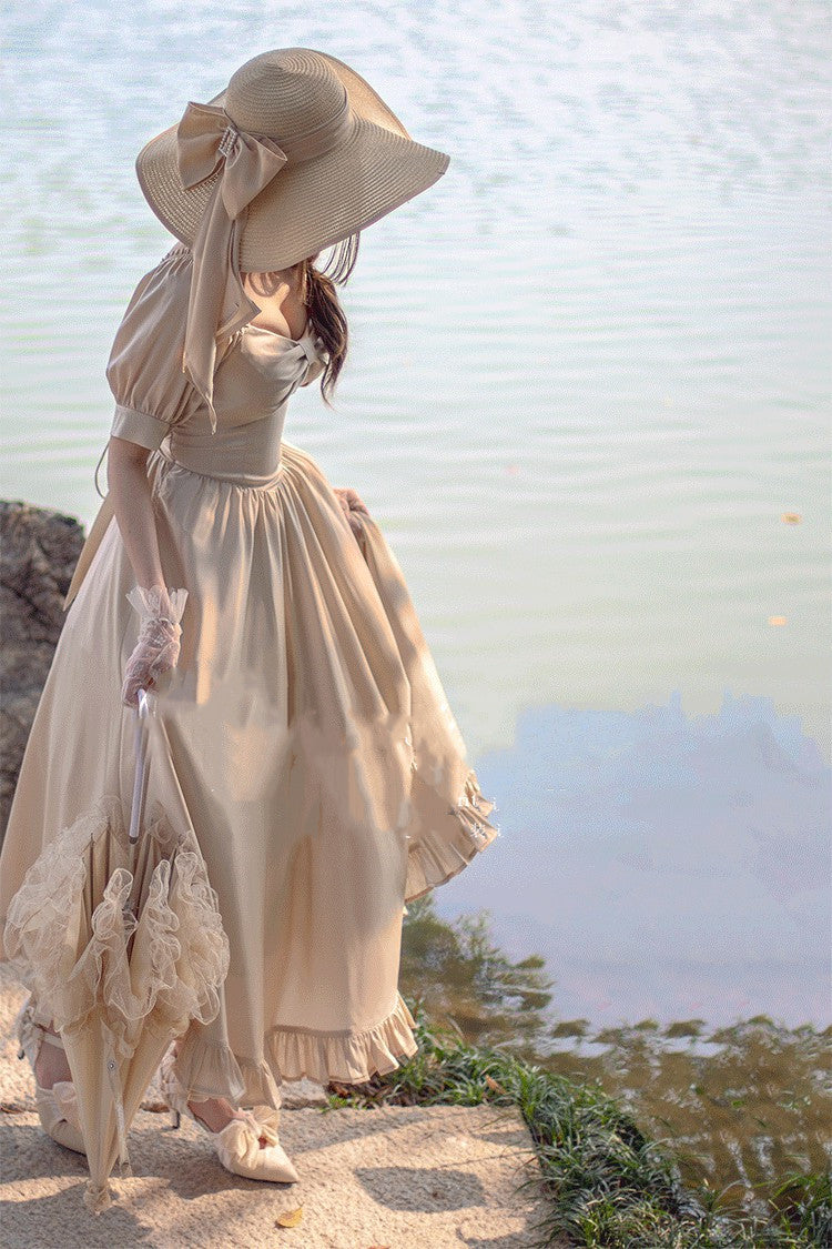 Beleganty - Miss Rebecca - Pure Color Elegant Lolita OP Dress