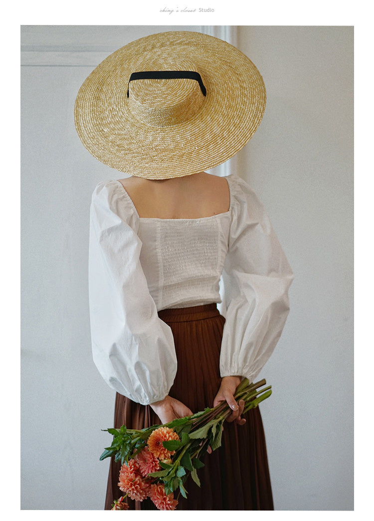 Lady White Vintage Blouse