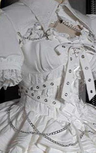 OCELOT - Contract Cross - Gothic Sweet Lolita Short Dress