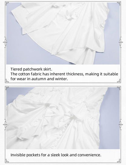 With PUJI - Dream - Daily Twins Lolita JSK, Loose Fit, Hidden Pockets