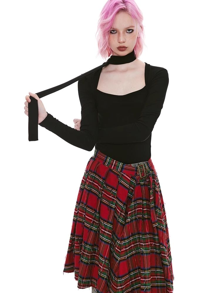 Skinny Tight Long Sleeve t-shirt【s0000004963】