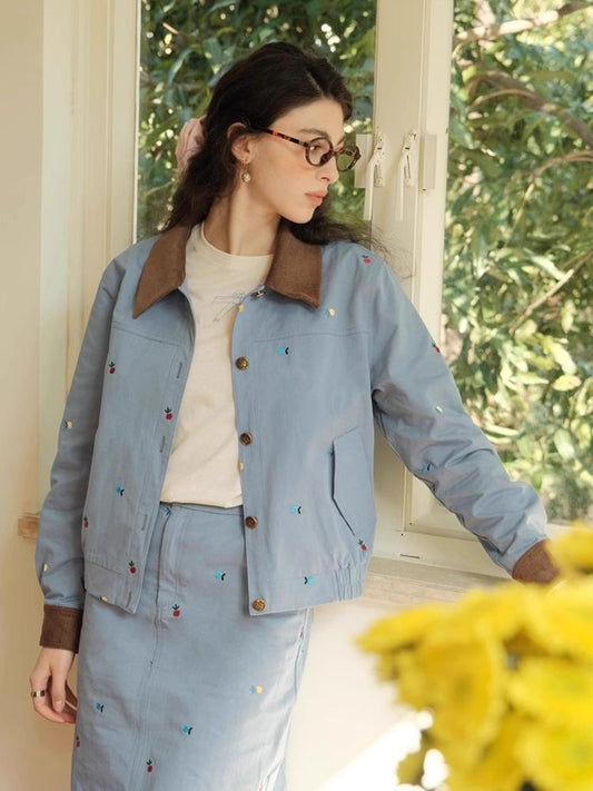 Long-staple Cotton Jacket Coat【s0000007501】