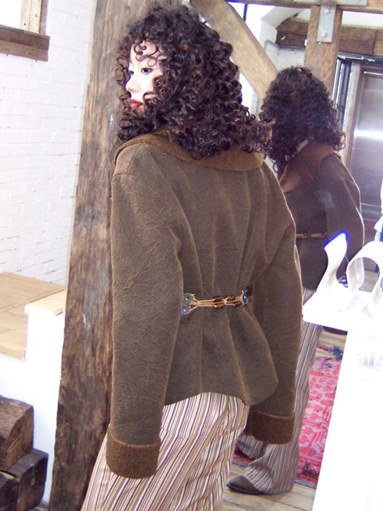 Casual suede jacket【s0000004585】