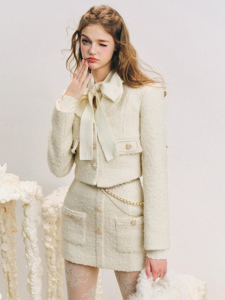 Wool short suit【s0000004614】