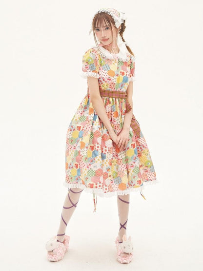 Fancy frill tulle dress【s0000001885】