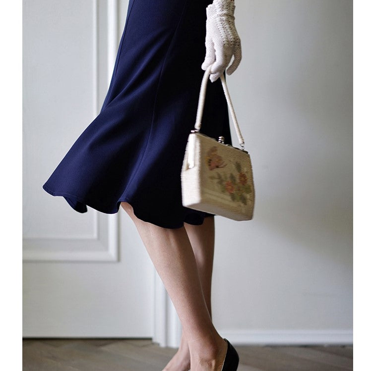 French concession vintage dress