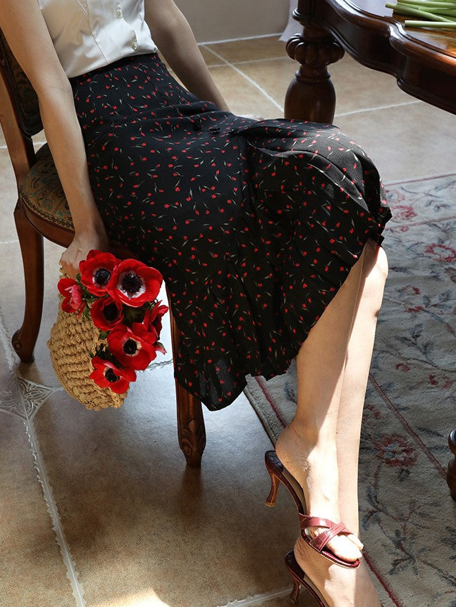 Countess Floral Vintage Skirt