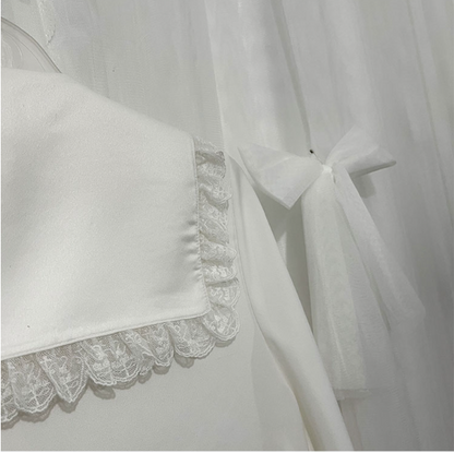 CastleToo - Corroding the Heart - Ouji Lolita Shirt Suspenders Shorts