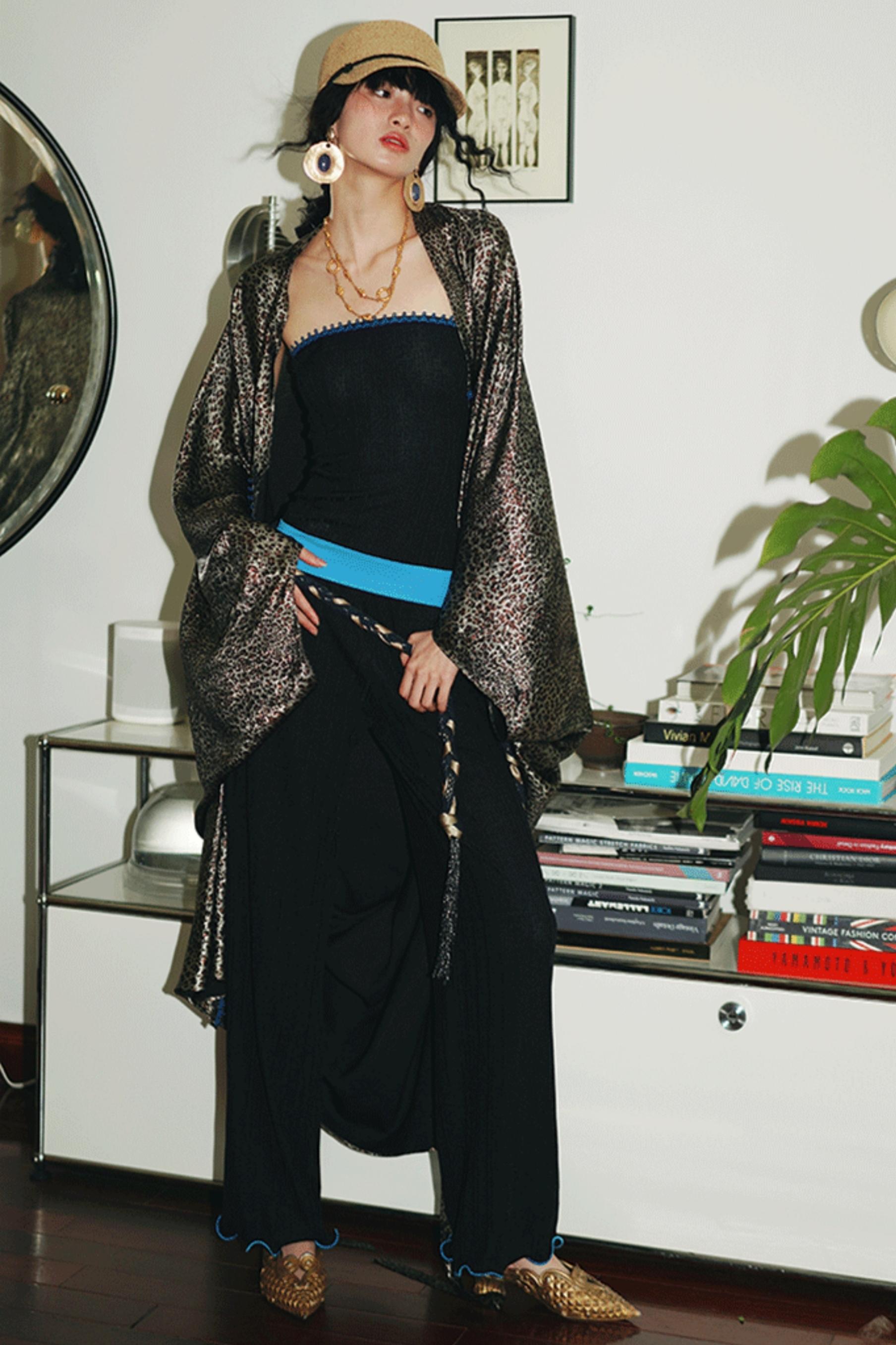 Luxury Silk Kimono Cardigan