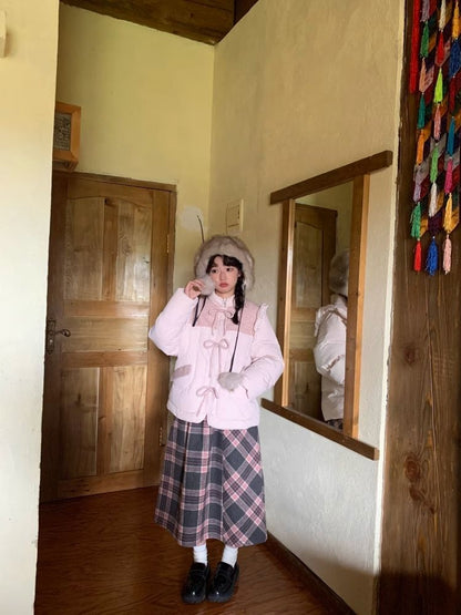 Bowknot small fly-sleeved Jacket【s0000005897】