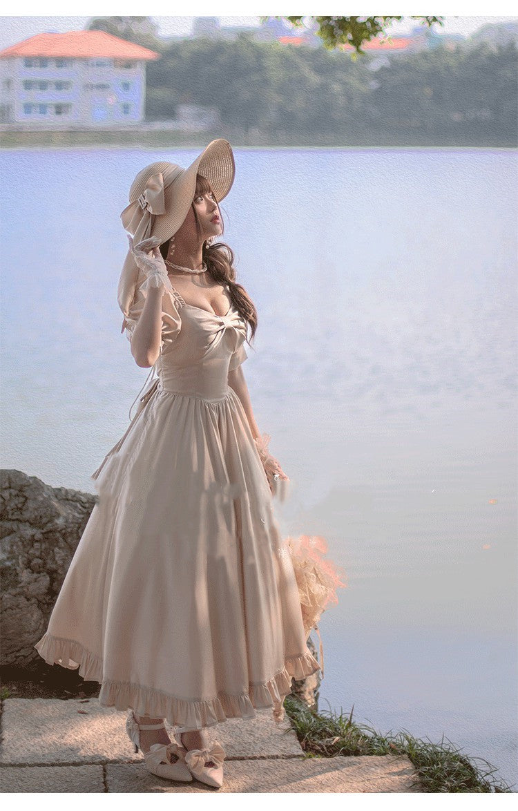 Beleganty - Miss Rebecca - Pure Color Elegant Lolita OP Dress