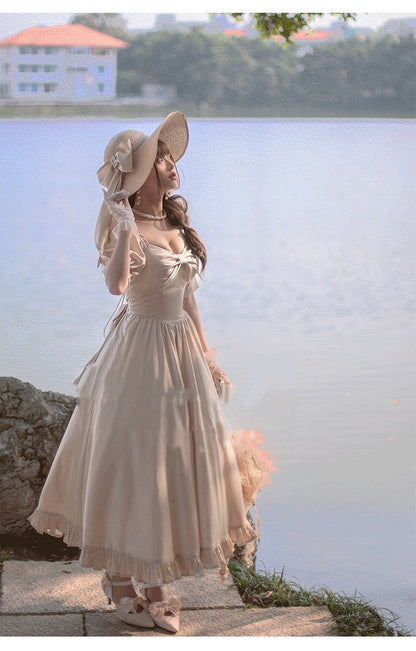 Beleganty - Miss Rebecca - Pure Color Elegant Lolita OP Dress