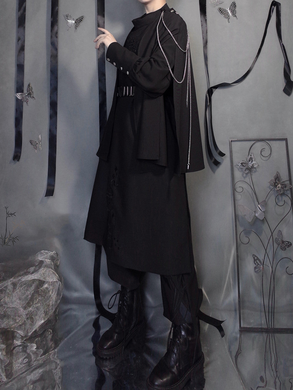 Princess Chronicles - The Stars Change - Sleeveless Ouji Lolita Long Coat