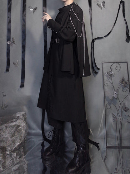 Princess Chronicles - The Stars Change - Sleeveless Ouji Lolita Long Coat