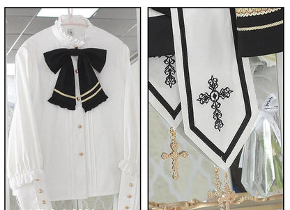 Forest Fluorescent Carps - Choir - Ouji Lolita Shorts Set Prince outfit