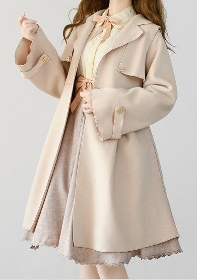 Yuansu - To Early Winter - Multicolors Lolita Winter Overcoat