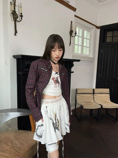 Short-sleeved short tops【s0000003003】