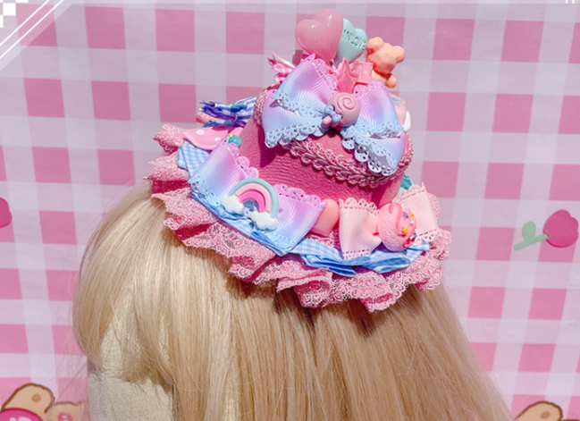 Pretty Girl Lolita - Sweet Lolita Pink-blue Accessories
