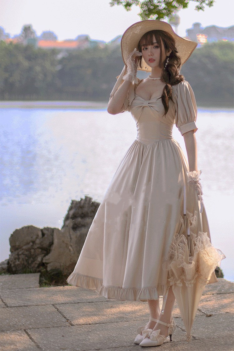 Beleganty - Miss Rebecca - Pure Color Elegant Lolita OP Dress