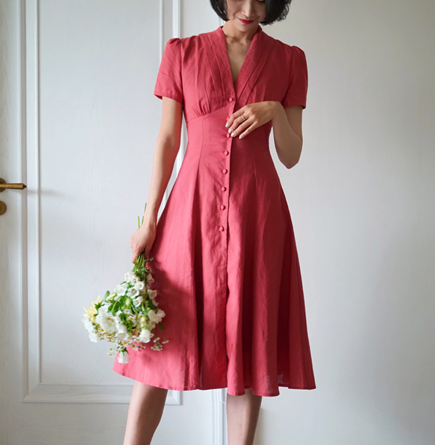 Viscountess Vintage Dress