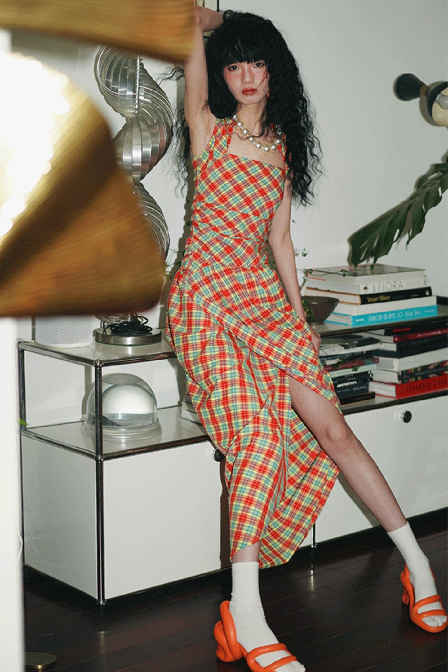 Floral Asymmetrical Crop Dress