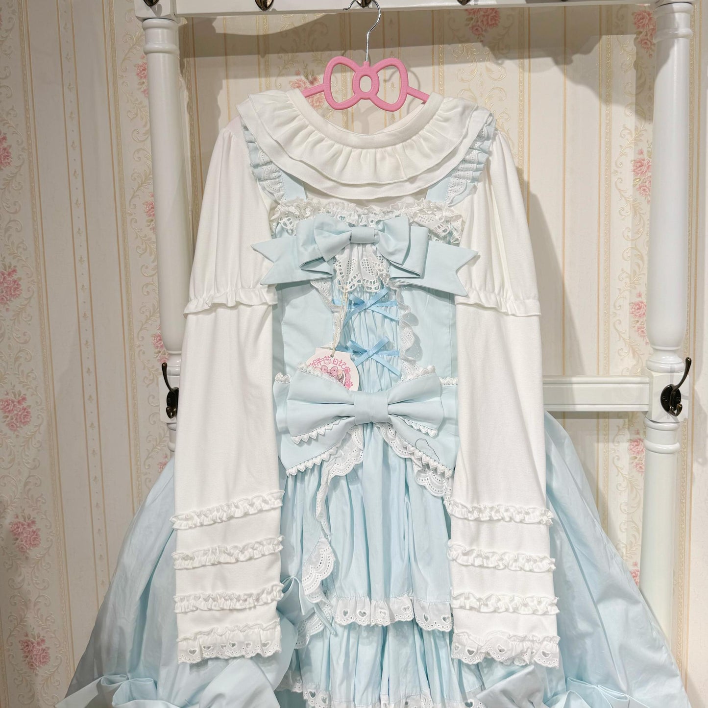 Chubby Cat Diary - Kawaii Lolita Ruffled Long Sleeve Innerwear